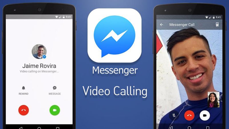 gọi video trên facebook